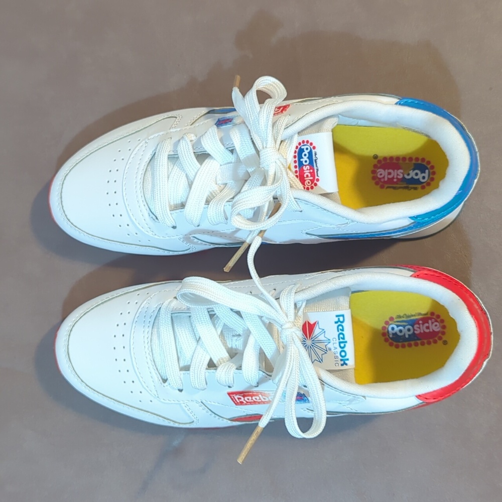 Reebok X Popsicle Classic Sneakers size 5 Youth - Picture 4 of 14
